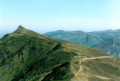 Col de Riou et Pic de Viscos à l'arrière plan et au nord.