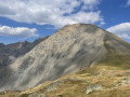 Col du Couard et Aiguillette de Vaujany en fond.
