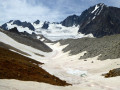 Le Col du Soufre pour un belvédère sur le glacier de Gébroulaz