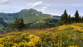 Col du Rati depuis le Mont Caly Col du Rati depuis le Mont Caly
