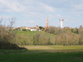 Concurrence entre le clocher et le chateau d'eau