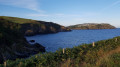 Coombe Haven and Polruan from the path