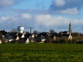 Côté Ouest du bourg de Plonéour-Lanvern