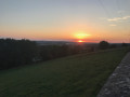 Coucher de soleil sur le Lyonnais Coucher de soleil sur le Lyonnais