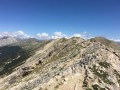 Crête de l'Enrouye depuis la Serre des aigles
