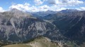 Crête des Fournéous, Mont Chaberton, Montgenèvre, Punta Rognosa et sommets de Roc del Boucher au Bric Froid