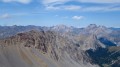 Crête et Pointe de Pécé, Guiau et Rocher de Barrabas, et en toile de fond le Thabor, la Roche Bernaude et les Rois Mâges