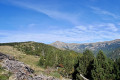 Les anciennes mines de grenat du Costabonne depuis La Preste les Bains