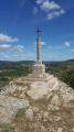 Croix au sommet du Mont Avril