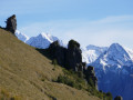 Le plateau d'Ourdinse au-dessus de Bedous