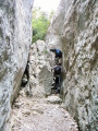 dans les gorges