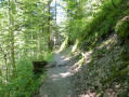 Sentier en palier
