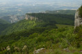 De la crête de la montagne du Musan