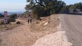 Début de la redescente vers le Lavandou