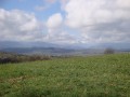 Déjà une première vue sur la chaine des Pyrénèes