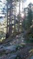Départ du sentier