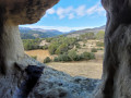 Depuis la grotte sur le Rocher de Rocalinaud