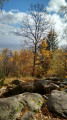 Depuis la roche à la Paix d'Udine en automne
