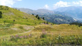 Les cols de la Chal et d'Arves depuis le Corbier