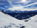 Depuis le col sous la Roche à Thomas