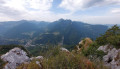 Depuis le sommet vue sur le coeur de la Chartreuse