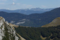 Depuis petit sommet à 1450 m