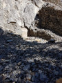 l’Accès aux galeries de la mine