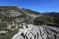 Depuis un belvédère à quelques pas du sentier.