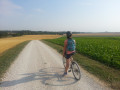 Des chemins qui traversent la plaine