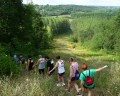 Descente à travers le bois Descente à travers le bois