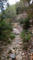 Descente dans la combe de Saint Dionisy