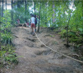 Descente délicate