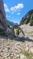 Descent from Le Pas