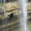 Descente en rappel Descente en rappel