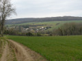 Descente sur Montalet le Bois