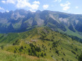 Descente vers le col de Coux
