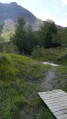 descente vers le Corbier