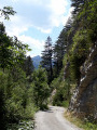 Descente vers le hameau des Amayères Descente vers le hameau des Amayères