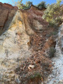 Details of the ochre quarry