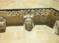 Détail d'un mur de la nef de l'église Détail d'un mur de la nef de l'église