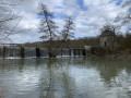 déversoir du canal de la poele