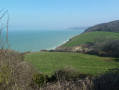 Dieppe depuis la Chapelle de Varengeville