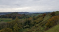 Downham Hill and Dursley from Uley Bury