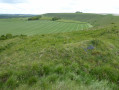 Milton Lilbourne scenic downland towards Pewsey