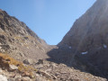 Du Rifugio Morelli-Buzzi: vue sur le Colle del Chiapous