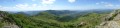 Du Roc de Gourdon, panorama sur les vallées de Privas, d'Aubenas et Monts d'Ardèche