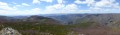 Depuis le sommet du rocher de Cheylard, panorama