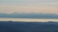 Du sommet, panorama sur les Alpes