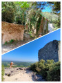 Village troglodytique de Barry, châteaux de Barry et de Chabrières