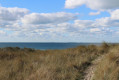Dunes, plage et île
